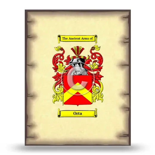 Orta Coat of Arms Print