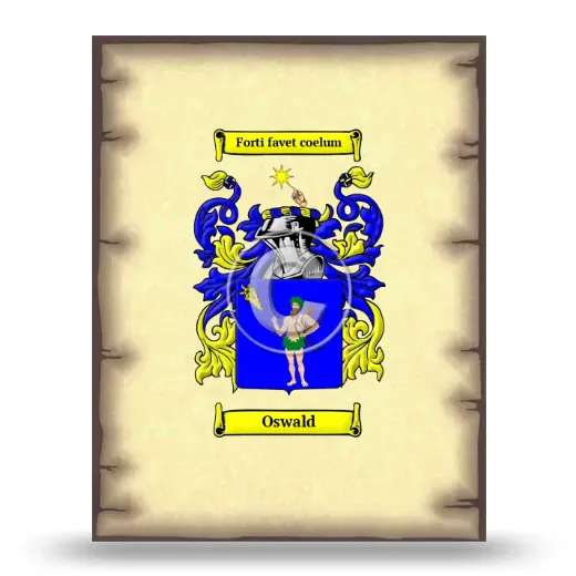 Oswald Coat of Arms Print