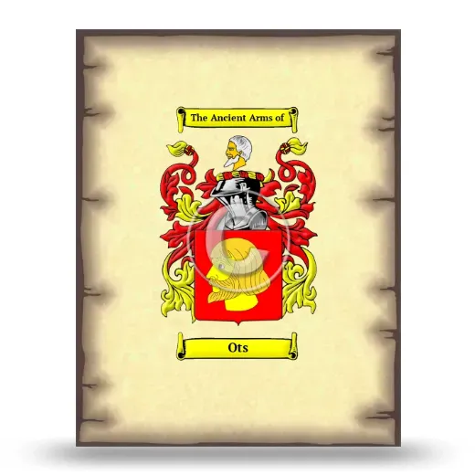 Ots Coat of Arms Print