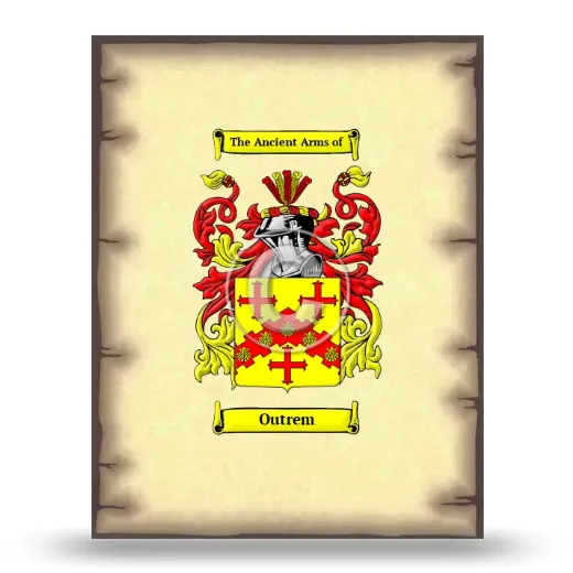 Outrem Coat of Arms Print