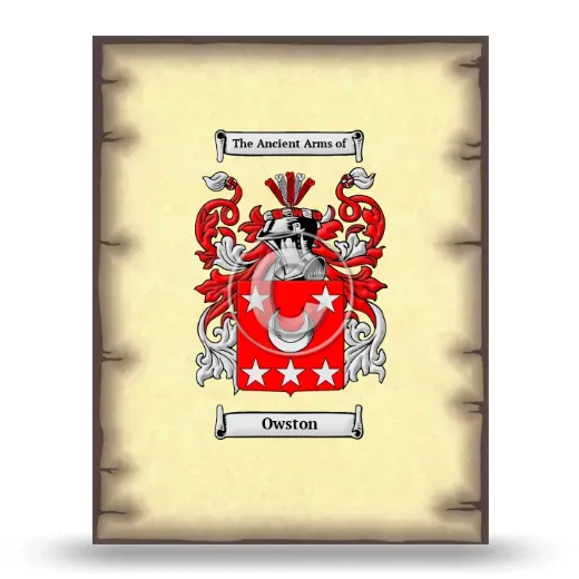 Owston Coat of Arms Print