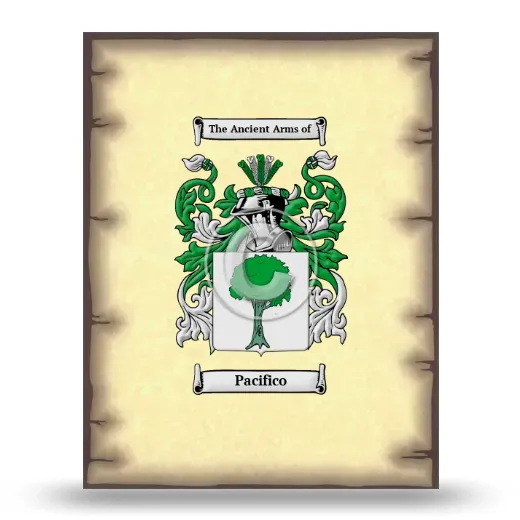 Pacifico Coat of Arms Print
