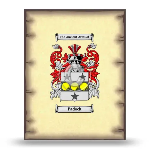 Padock Coat of Arms Print