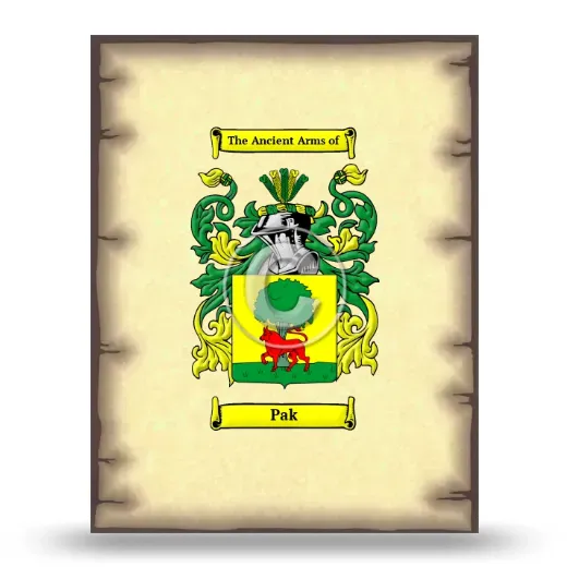 Pak Coat of Arms Print