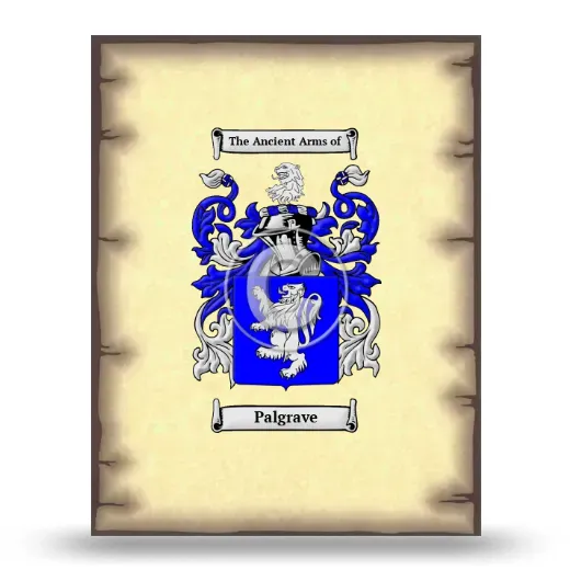 Palgrave Coat of Arms Print