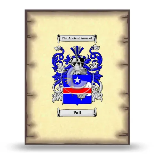 Pali Coat of Arms Print