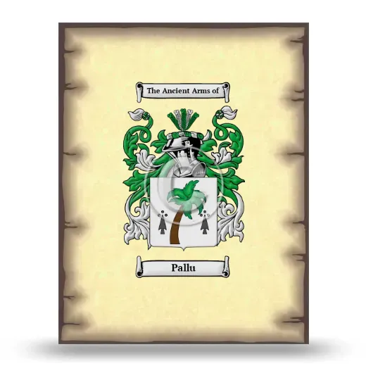 Pallu Coat of Arms Print