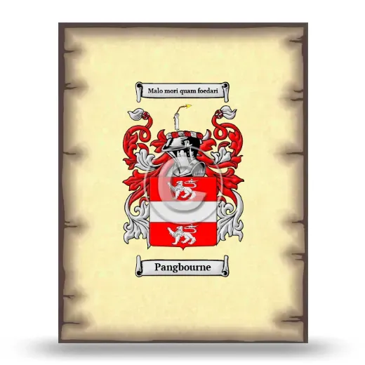 Pangbourne Coat of Arms Print