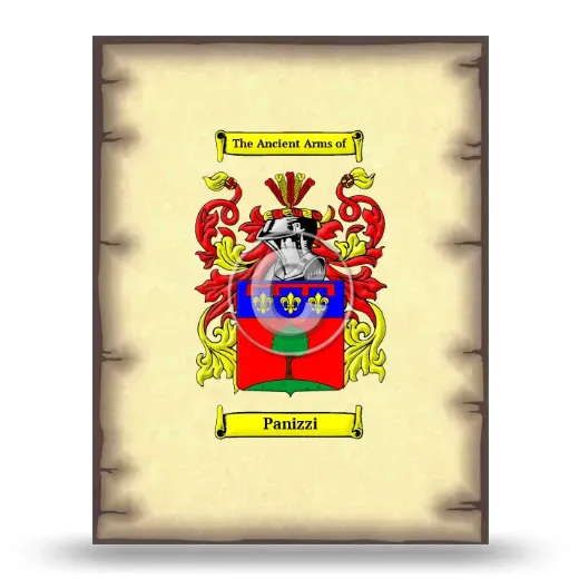 Panizzi Coat of Arms Print