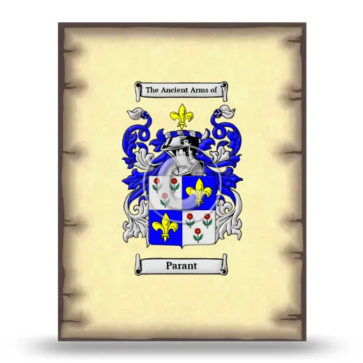 Parant Coat of Arms Print
