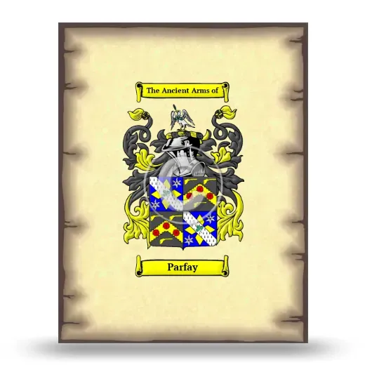 Parfay Coat of Arms Print