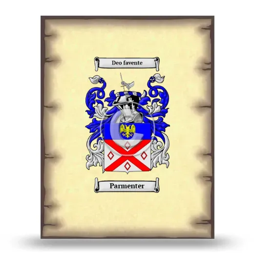 Parmenter Coat of Arms Print