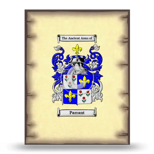 Parrant Coat of Arms Print