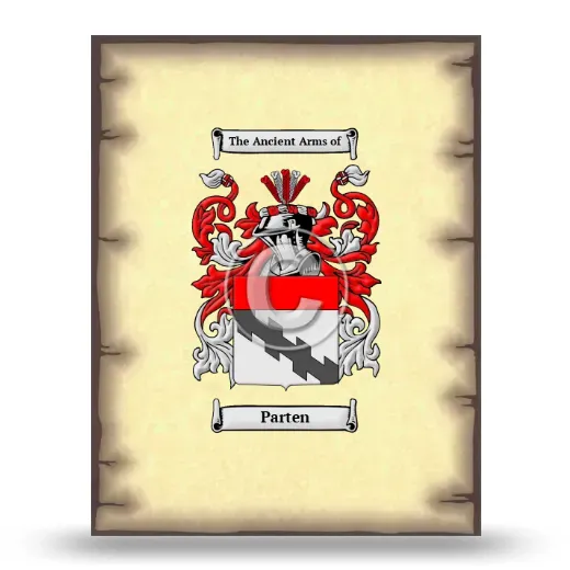 Parten Coat of Arms Print