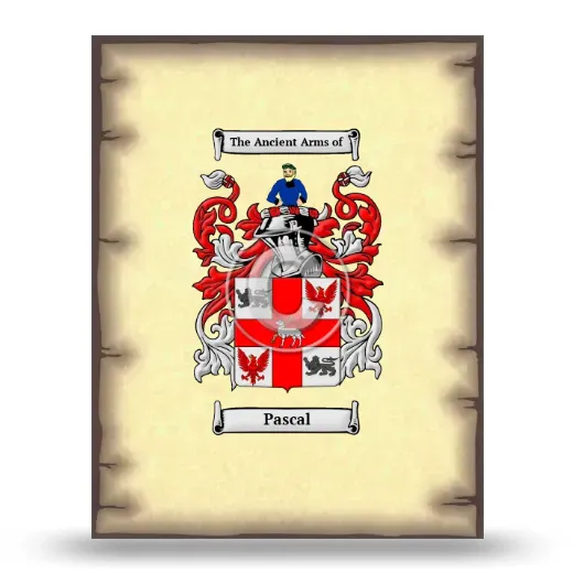 Pascal Coat of Arms Print