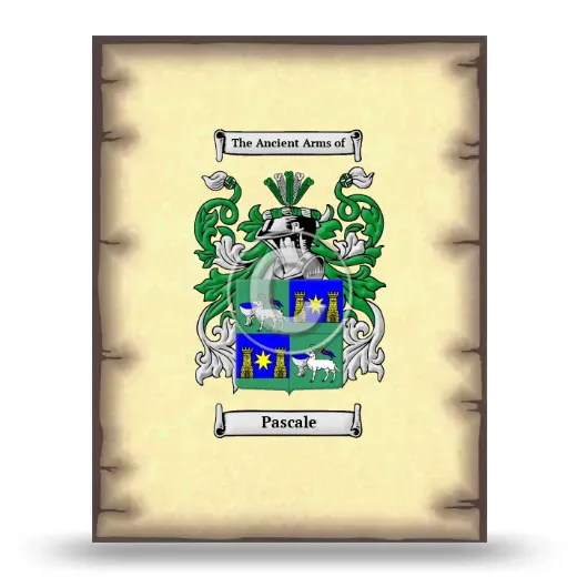 Pascale Coat of Arms Print