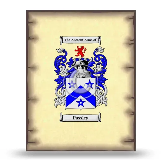 Passley Coat of Arms Print