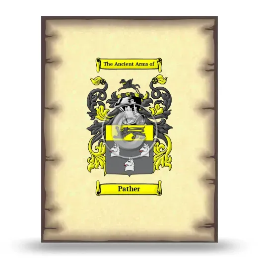 Pather Coat of Arms Print