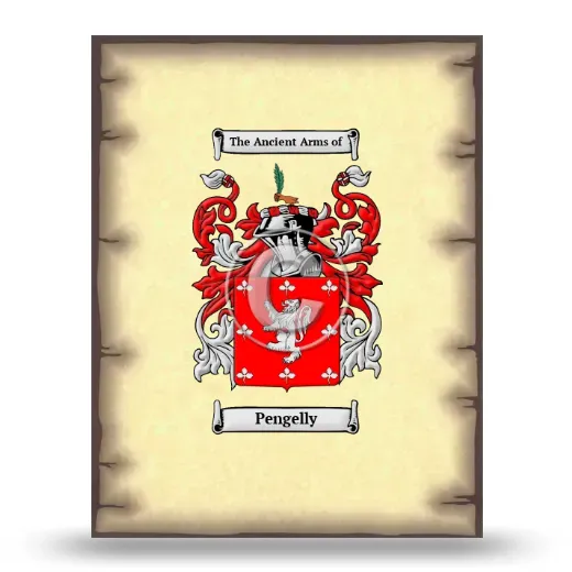 Pengelly Coat of Arms Print