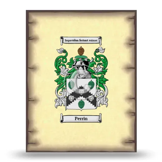 Perrin Coat of Arms Print