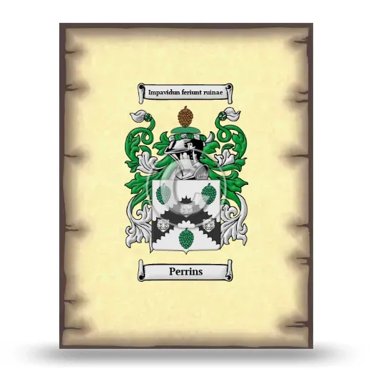 Perrins Coat of Arms Print