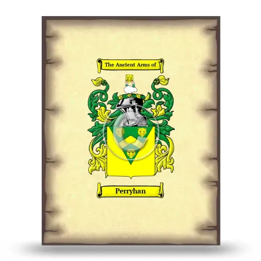 Perryhan Coat of Arms Print