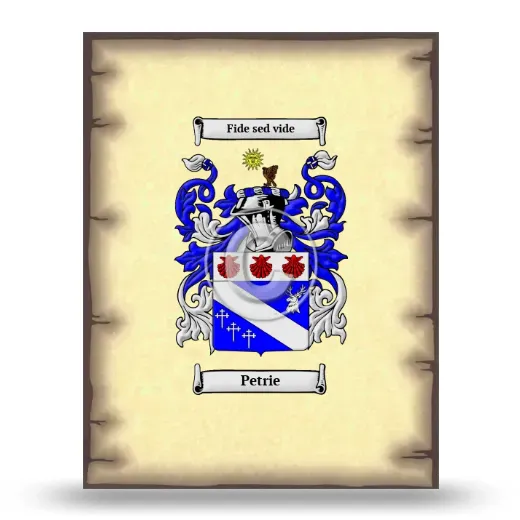 Petrie Coat of Arms Print