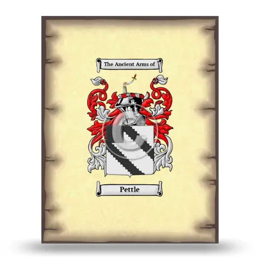 Pettle Coat of Arms Print