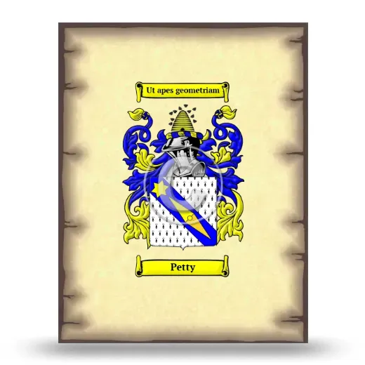 Petty Coat of Arms Print