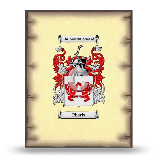 Pharis Coat of Arms Print