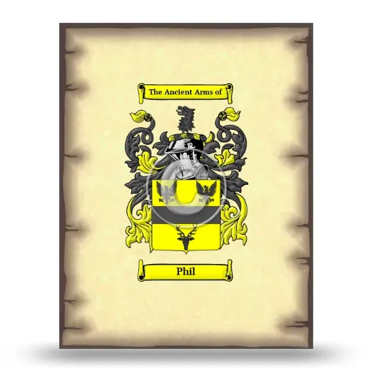 Phil Coat of Arms Print