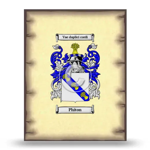 Phiton Coat of Arms Print