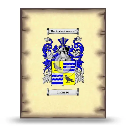 Picasso Coat of Arms Print