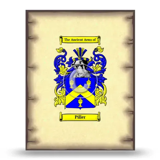 Piller Coat of Arms Print