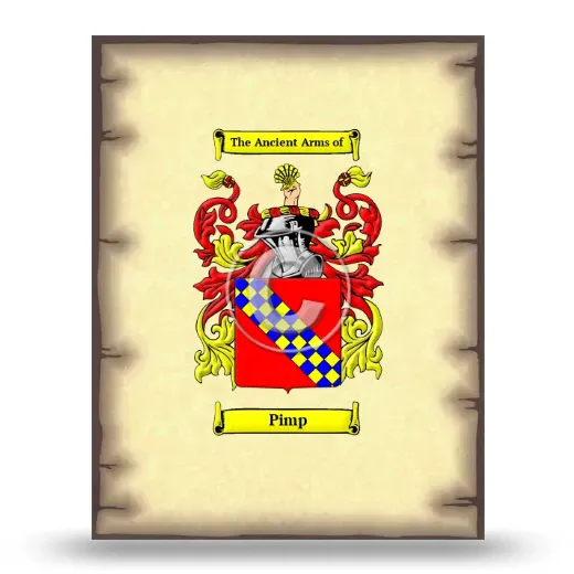 Pimp Coat of Arms Print