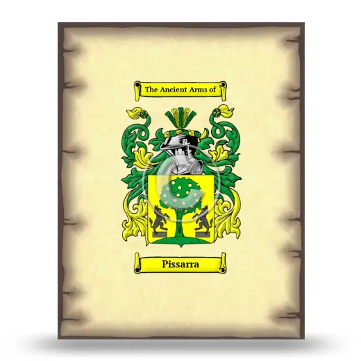 Pissarra Coat of Arms Print