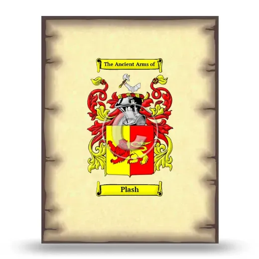 Plash Coat of Arms Print