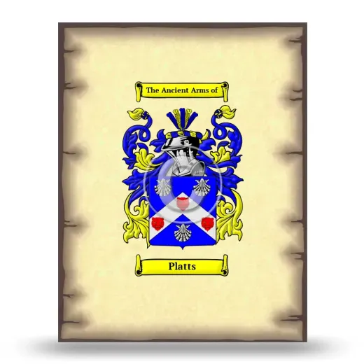 Platts Coat of Arms Print