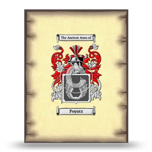 Poyntz Coat of Arms Print