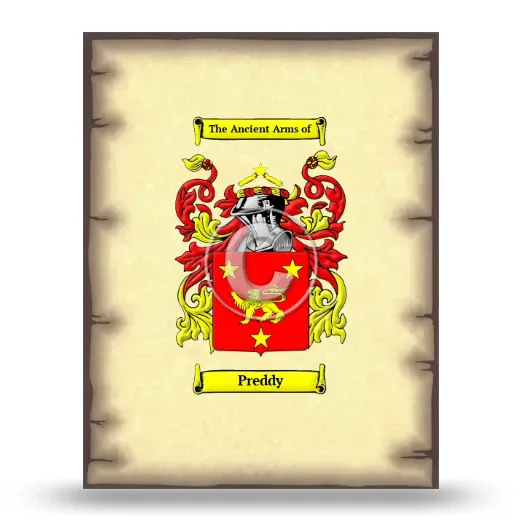 Preddy Coat of Arms Print
