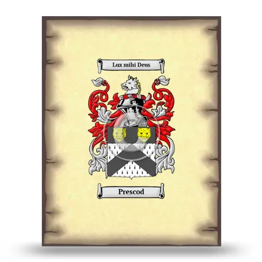 Prescod Coat of Arms Print