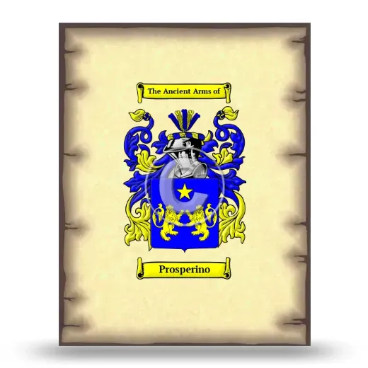 Prosperino Coat of Arms Print