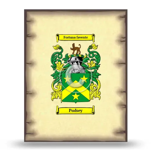 Pudsey Coat of Arms Print