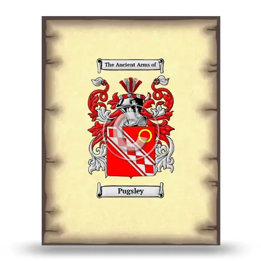 Pugsley Coat of Arms Print