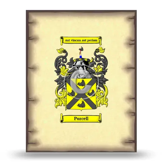 Purcell Coat of Arms Print