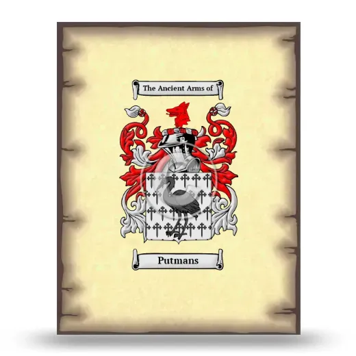 Putmans Coat of Arms Print