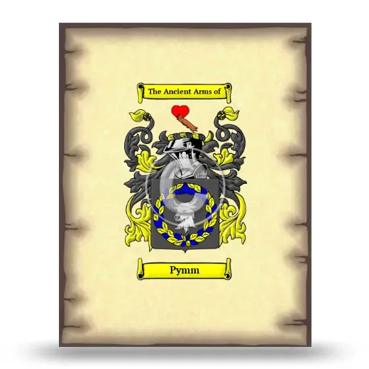 Pymm Coat of Arms Print