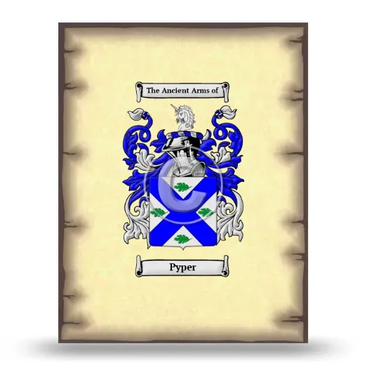 Pyper Coat of Arms Print