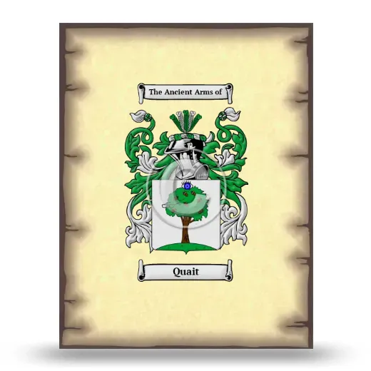 Quait Coat of Arms Print