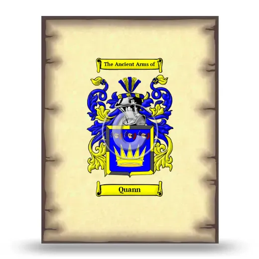 Quann Coat of Arms Print